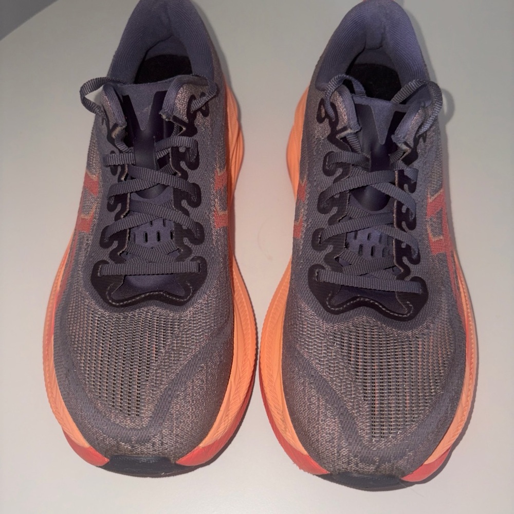 ASICS Superblast 2 Women’s 8.5 Men’s 7 Gray Orange Running Shoes - Picture 6 of 10
